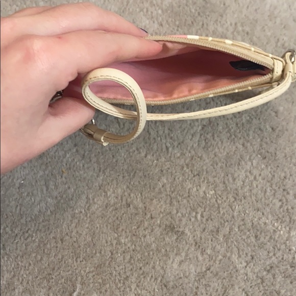 COACH PINK AND TAN WRISTLET - Picture 4 of 4